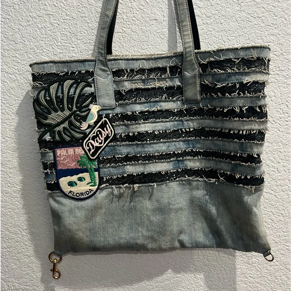 Limited Edition Marc Jacobs denim tote bag on sale! - Picture 2 of 12